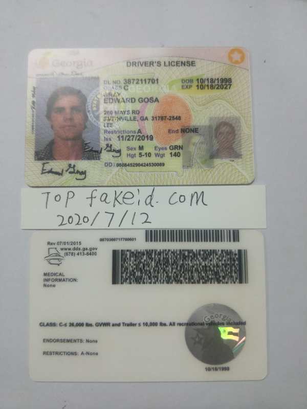 georgia Fake ID