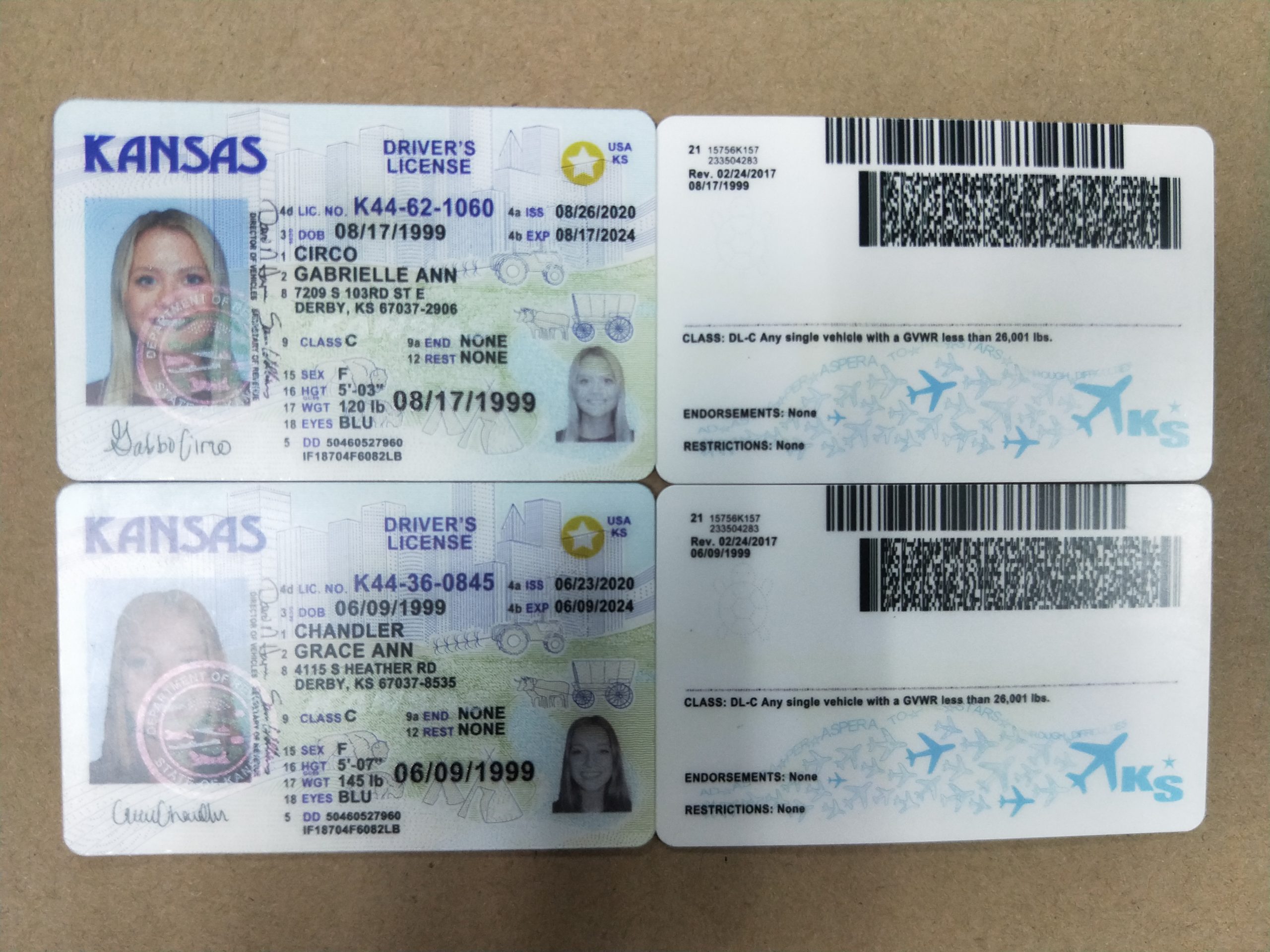 12+ Blue background for fake id